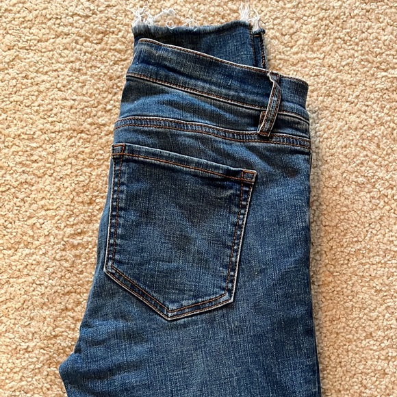 Loft Modern Skinny Frayed Jeans - Picture 5 of 5